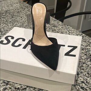 Schutz Black Women's Heels